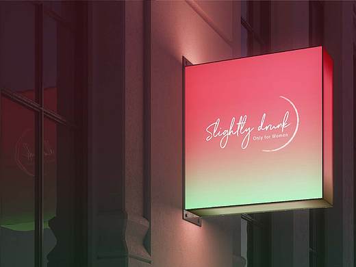 Slightly Drink 微醺酒吧品牌VI（ 作业非商用 ）