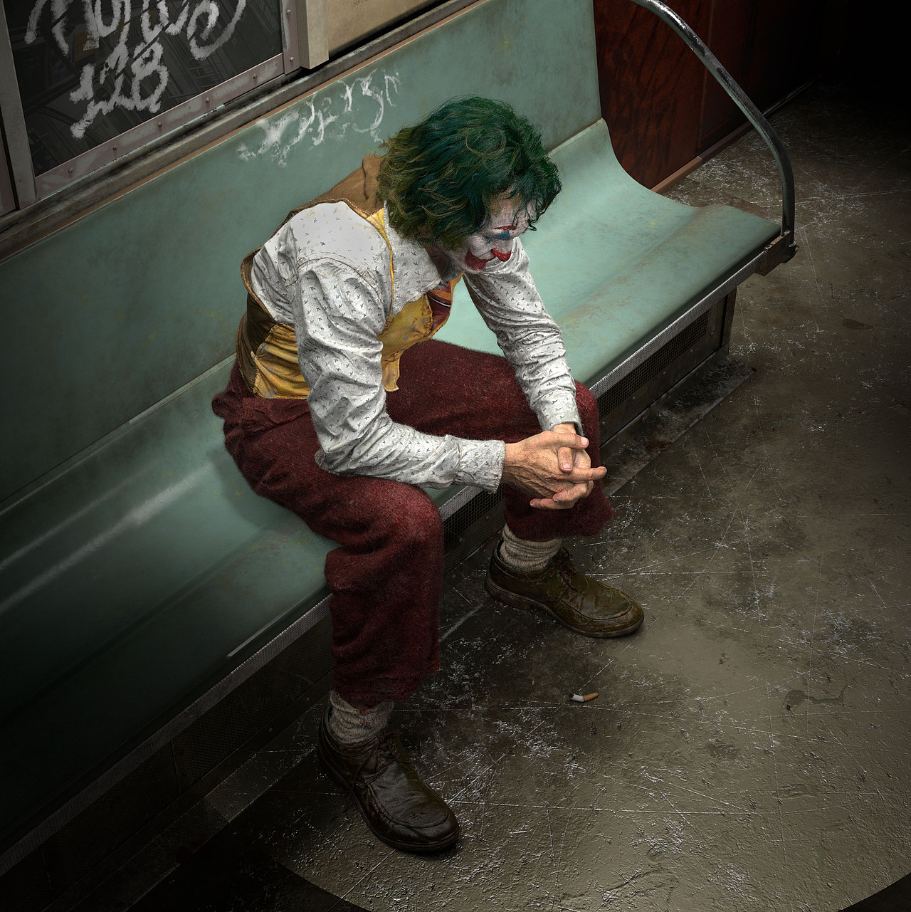 Joker（图ZMjg4Njc4Mzk2） - 人物/生物 - 站酷设计师Vick_wen原创素材 - 站酷ZCOOL