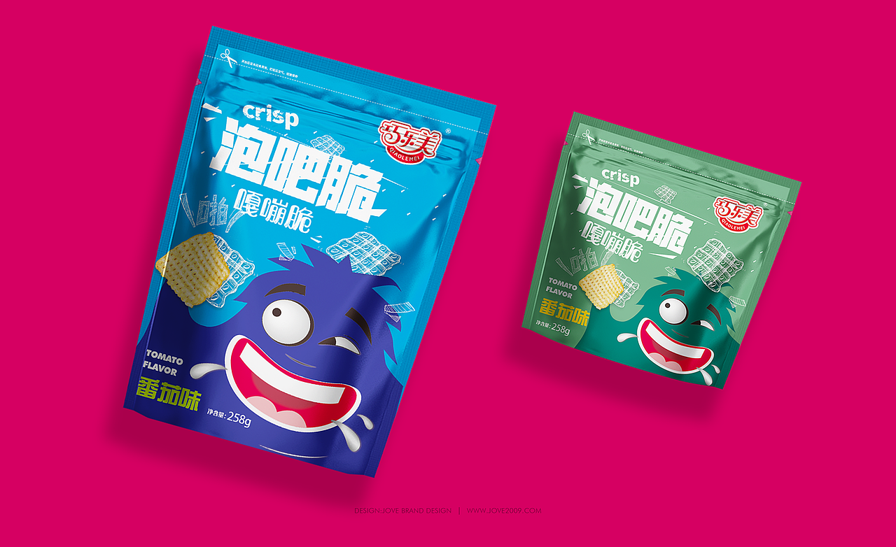 巧乐美品牌全系列包装设计