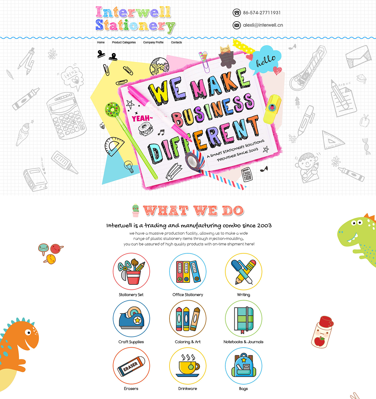 文具旺铺首页1（图ZODkyMDM3MjA=） - 电商 - 站酷设计师杨大橘原创素材 - 站酷ZCOOL