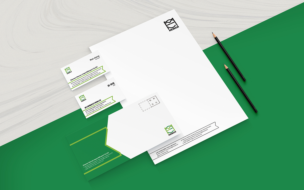 厦门希幔进出口贸易VS设计