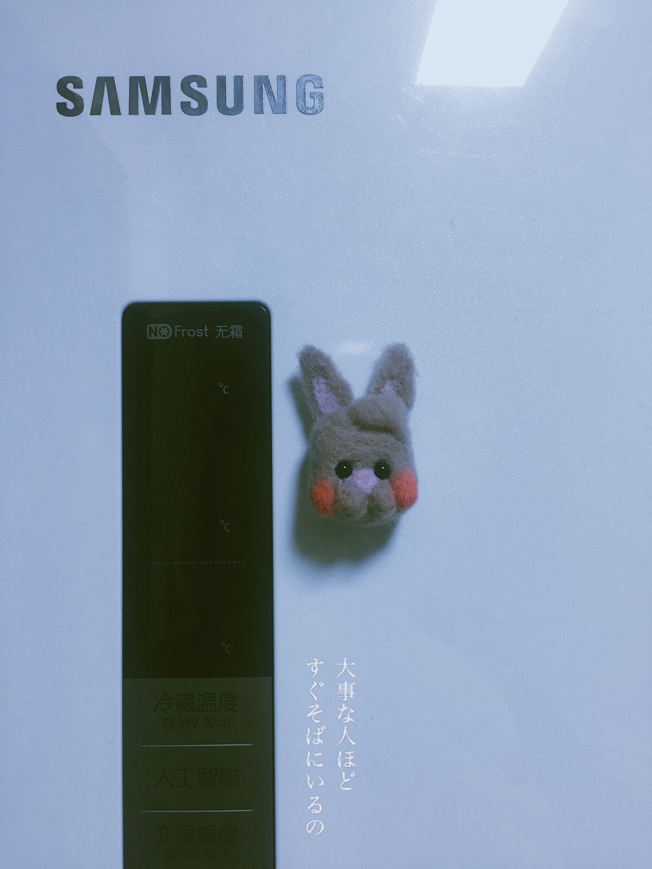 羊毛毡兔子🐰冰箱贴