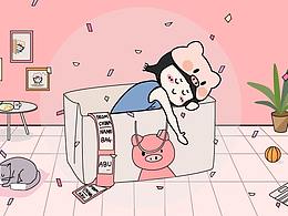 精致的豬精女孩阿布