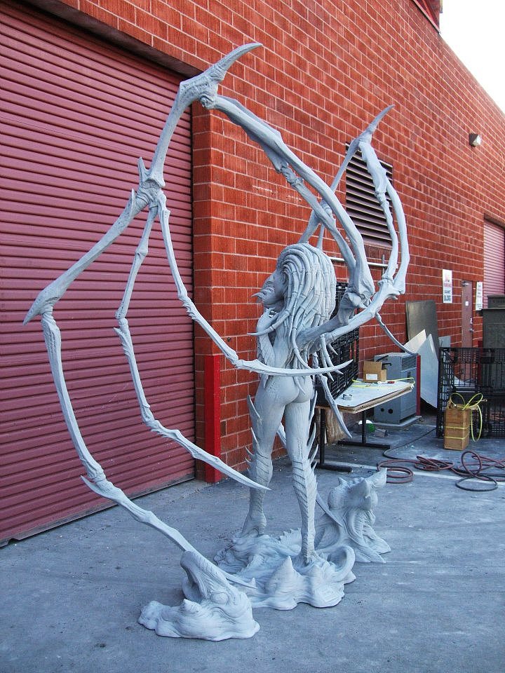 【steve wang】为法国暴雪公司总部订制凯瑞甘(sarah louise kerrigan