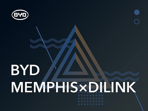 MEMPHIS×DILINK比亚迪车机主题界面设计