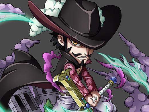 海賊王七武海-鷹眼 手辦設(shè)計(jì)（個(gè)人主頁-ZNTE4MzI5NjQ=） - 手辦/模玩 - 站酷設(shè)計(jì)師烏姆沐沐原創(chuàng)素材 - 站酷ZCOOL