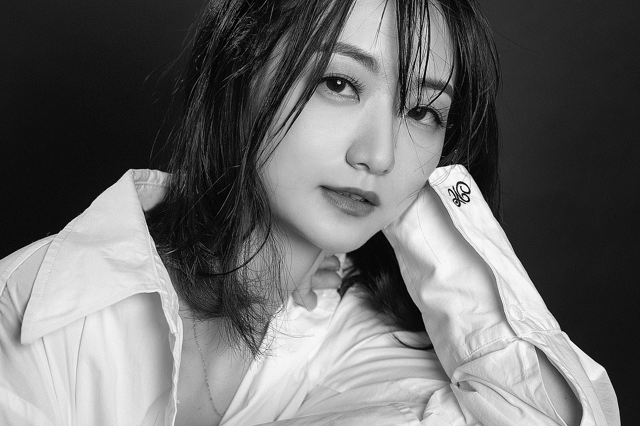 黑白写真 个人形象照 深圳约拍