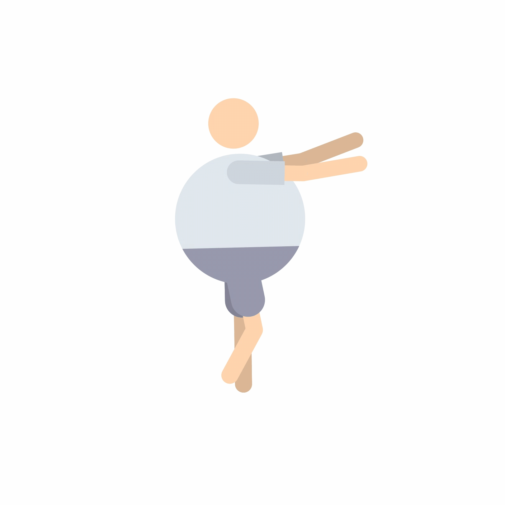 二维人物动作练习