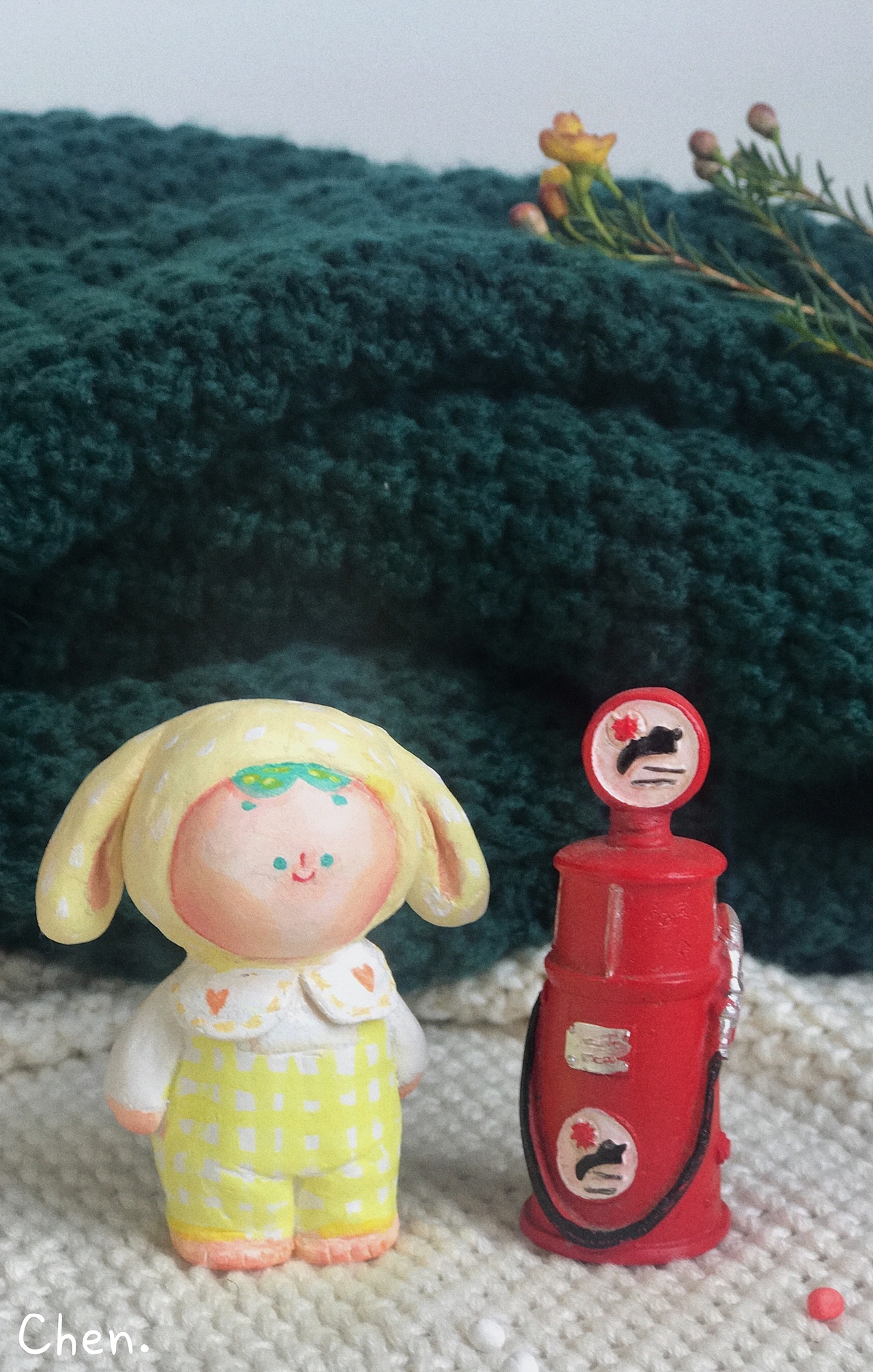 【石塑粘土】排排站吃果果er