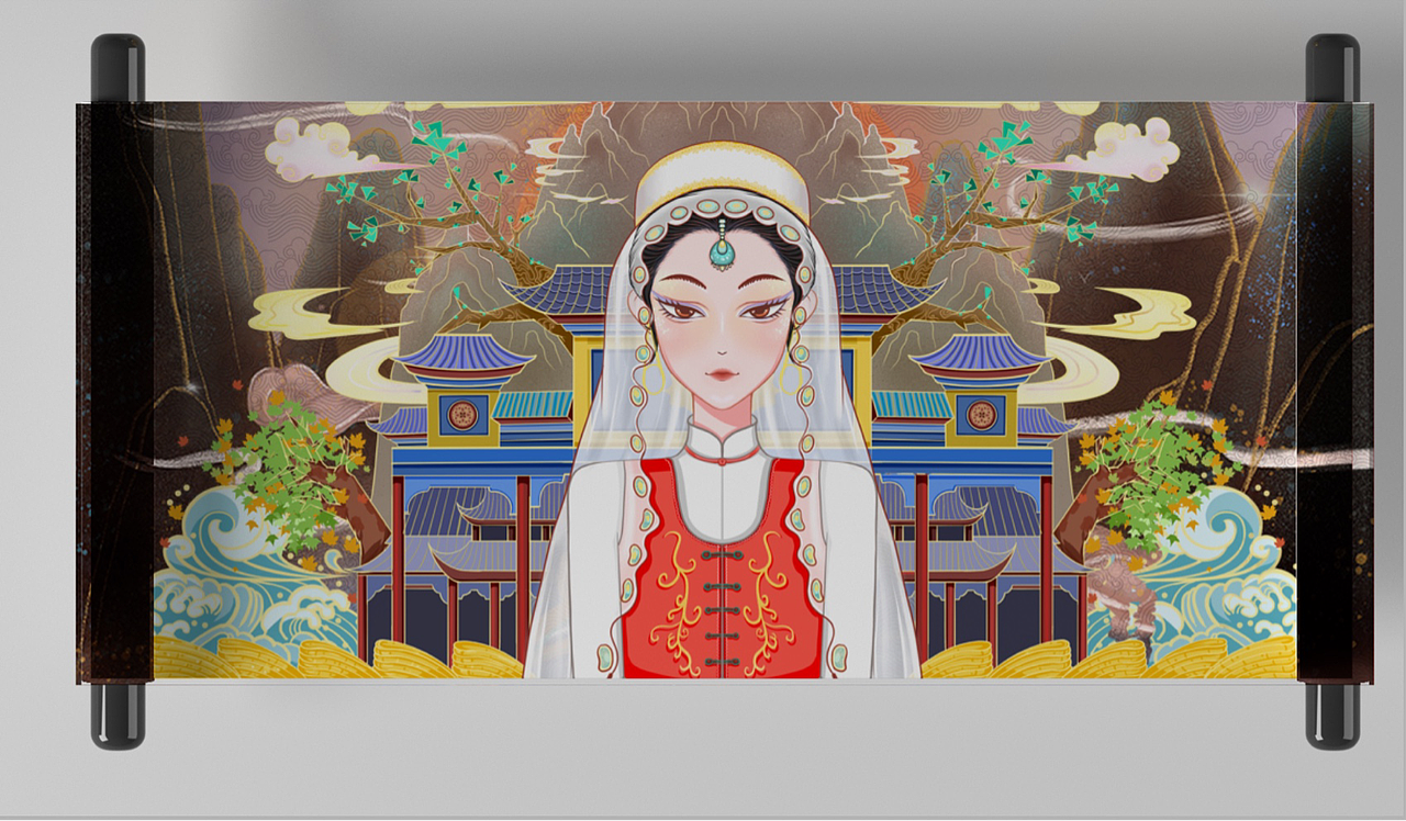 民族风插画（图ZMjc3MTQ0MjA0） - 图案 - 站酷设计师陈火火2436原创素材 - 站酷ZCOOL