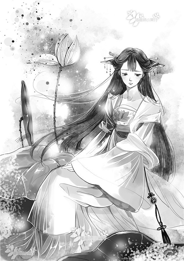 我的作品——黑白插图（图ZODk0NDc3MDA=） - 商业插画 - 站酷设计师插画师小黑牙原创素材 - 站酷ZCOOL