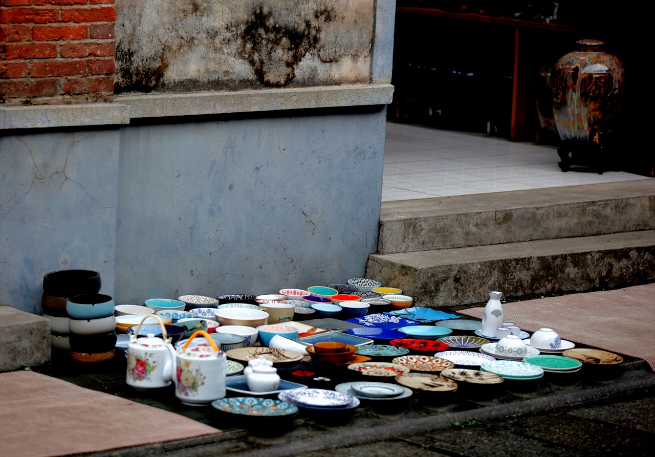 长沙铜官古镇~铜官街淘瓷器