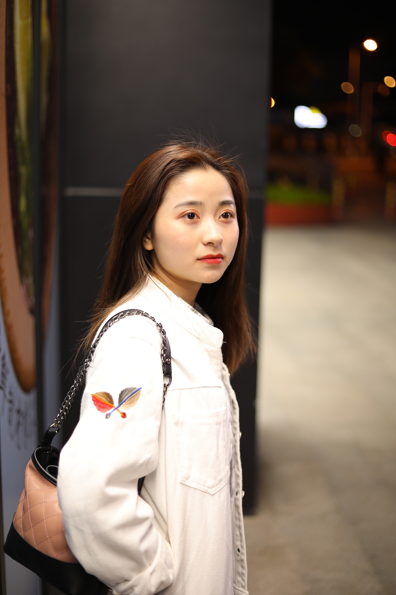 基盛万科夜景情绪人像-模特小艺