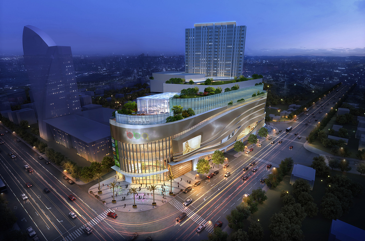 湖南省岳阳商业建筑设计