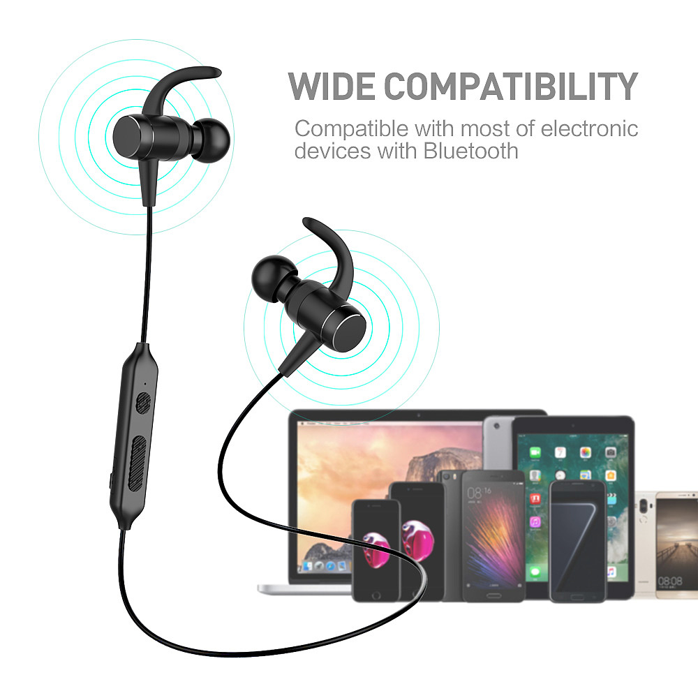 亚马逊磁吸式运动蓝牙耳机