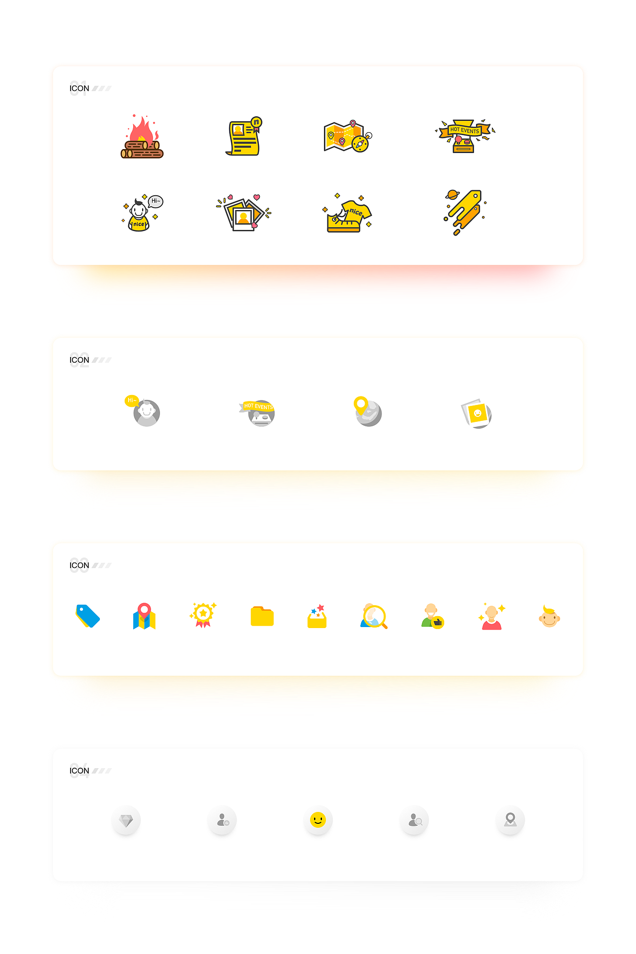 MISCELLANEOUS DESIGNER－2017（图ZMTA3OTU5NzY0） - APP界面 - 站酷设计师飞耳小郎君原创素材 - 站酷ZCOOL