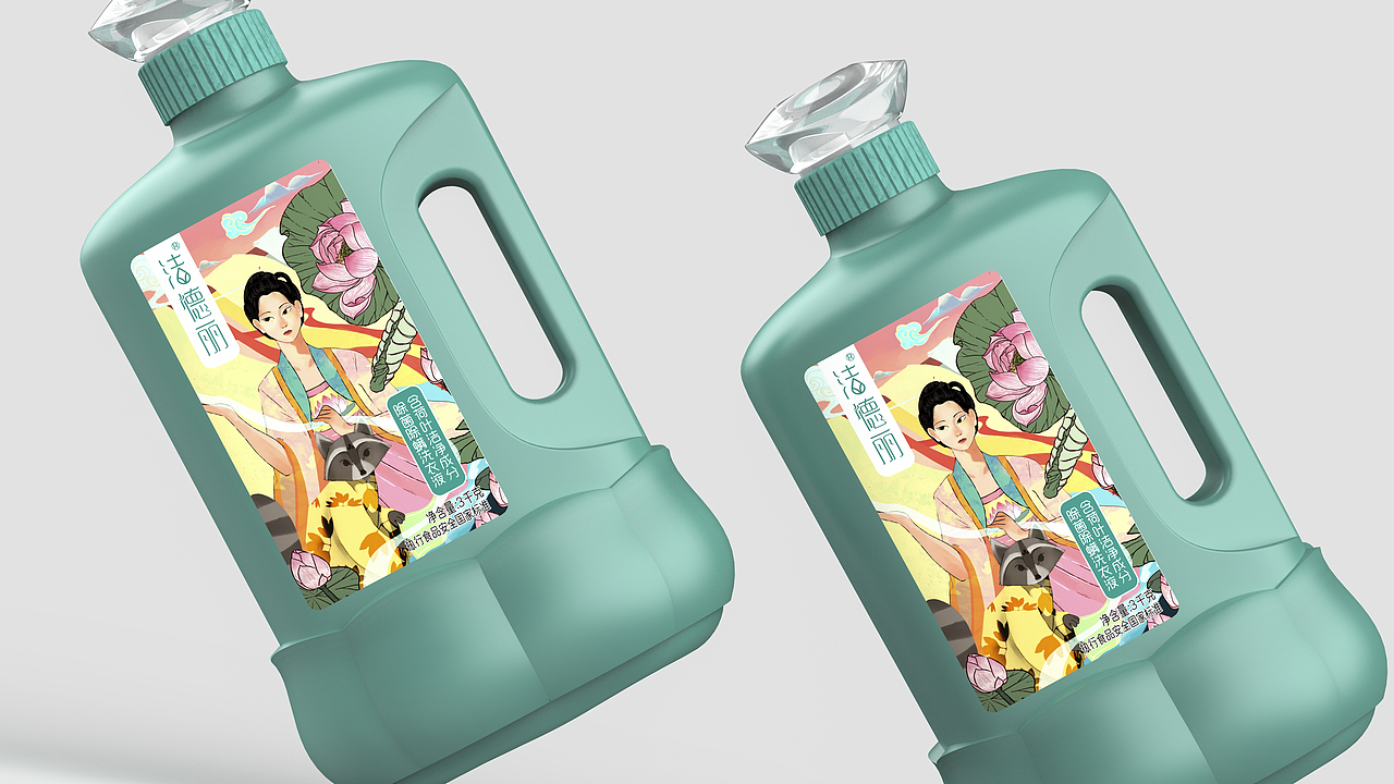 洁德丽 x 龙腾勇跃创意设计 | 洁德丽洗洁精包装设计（图ZMjcyODMyNjIw） - 包装 - 站酷设计师龙腾勇跃创意设计原创素材 - 站酷ZCOOL