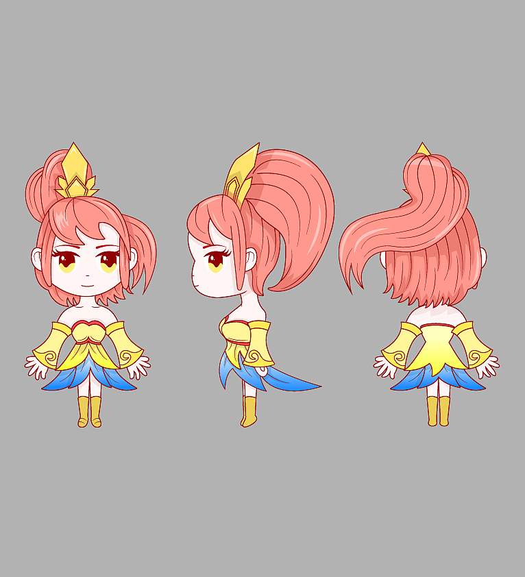 人物iip三视图练习