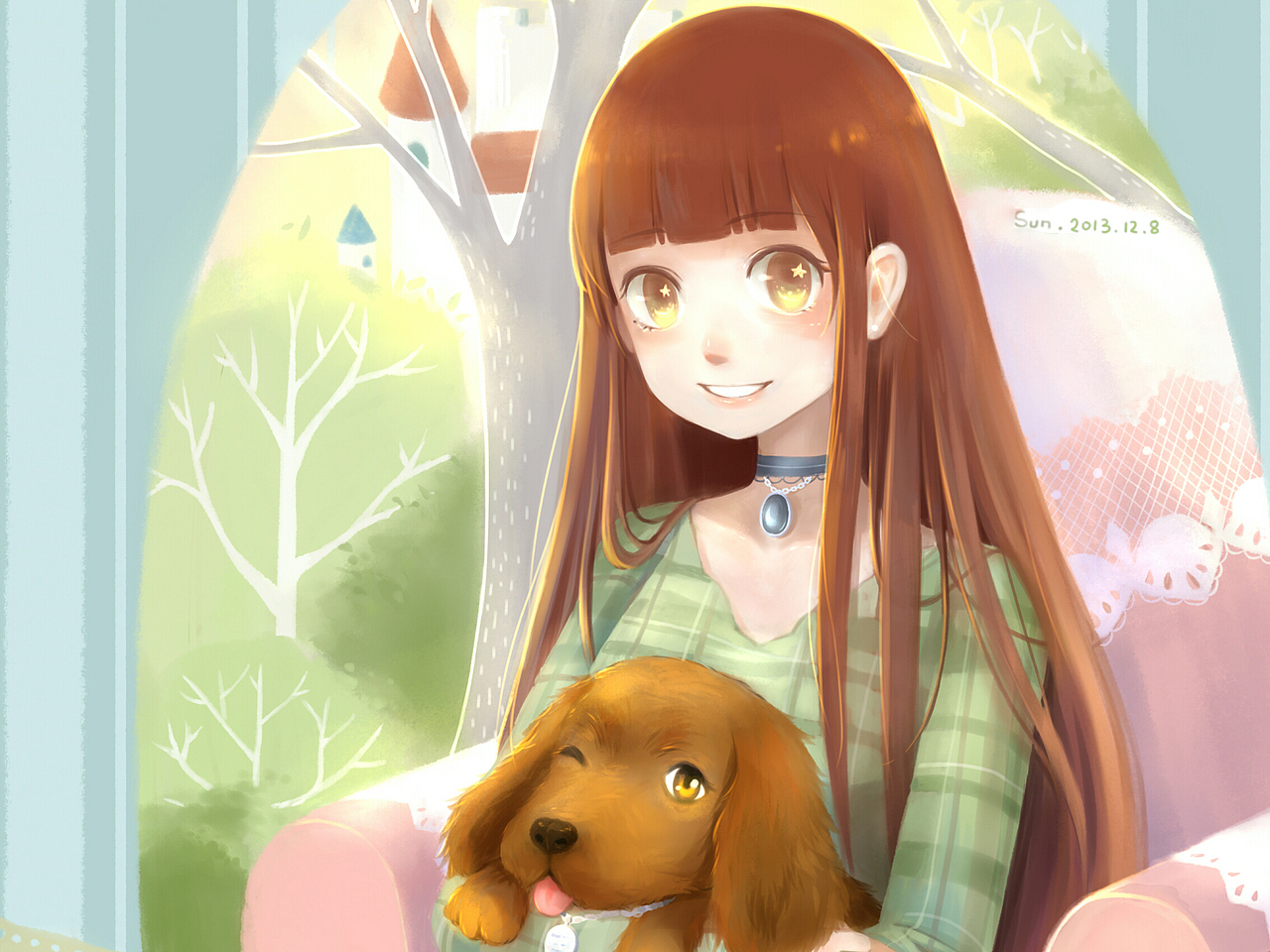 给朋友的生日贺图啦❤（图ZMTI5NTI0MjQ=） - 艺术插画 - 站酷设计师sunshine卡咔原创素材 - 站酷ZCOOL