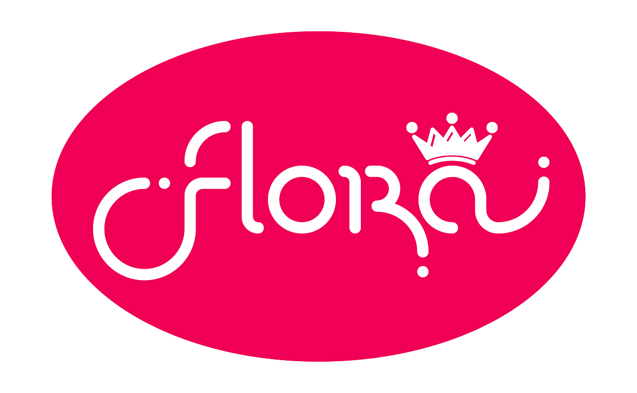 flora花店logo