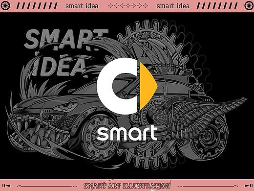 沖破巨輪，擁抱對(duì)立（個(gè)人主頁-ZNTM1MjkxODQ=） - 圖案 - 站酷設(shè)計(jì)師今也也原創(chuàng)素材 - 站酷ZCOOL