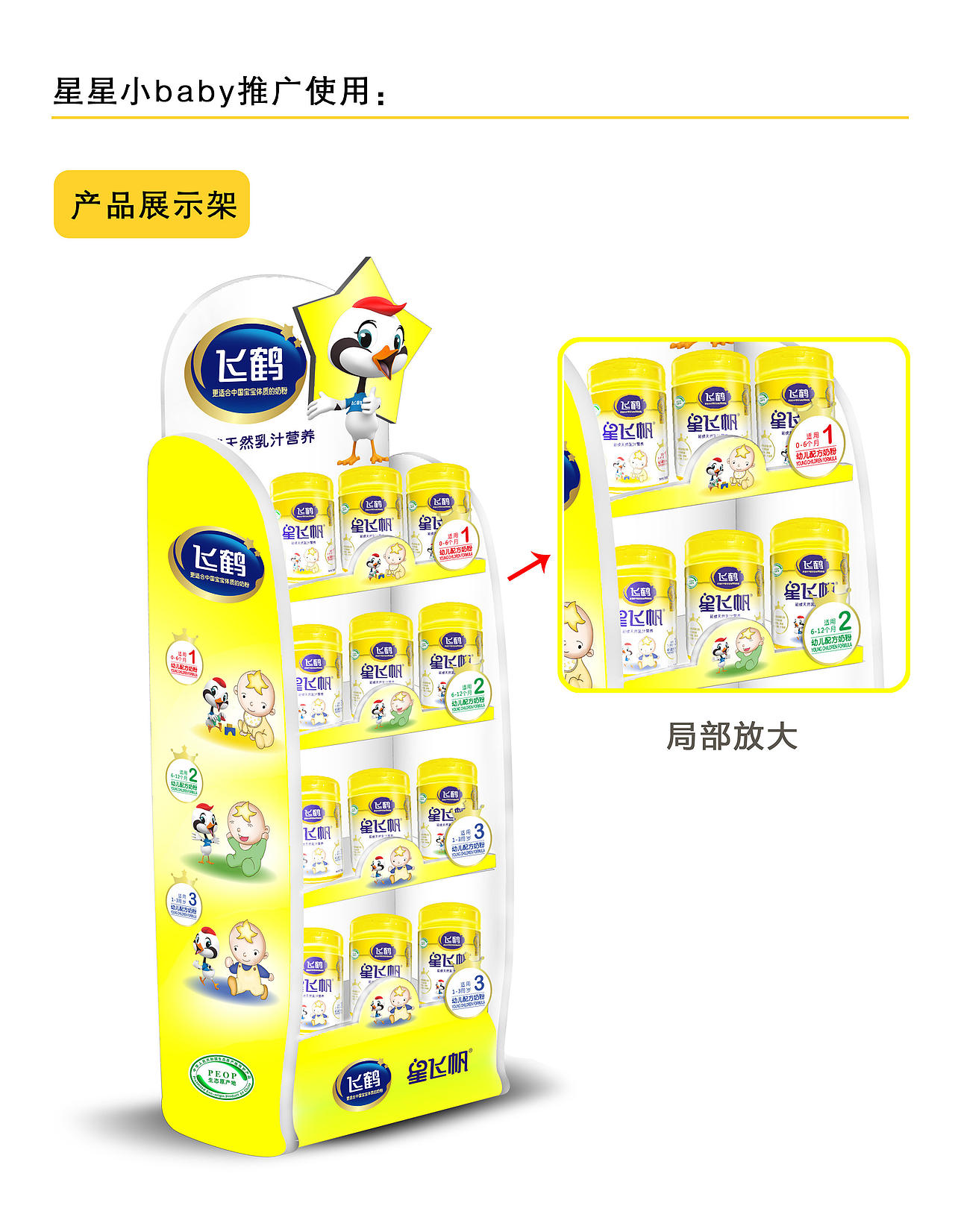 鹤小飞与星星小baby健康成长三阶段（图ZNjg0ODk2MDA=） - 包装 - 站酷设计师footballnba原创素材 - 站酷ZCOOL