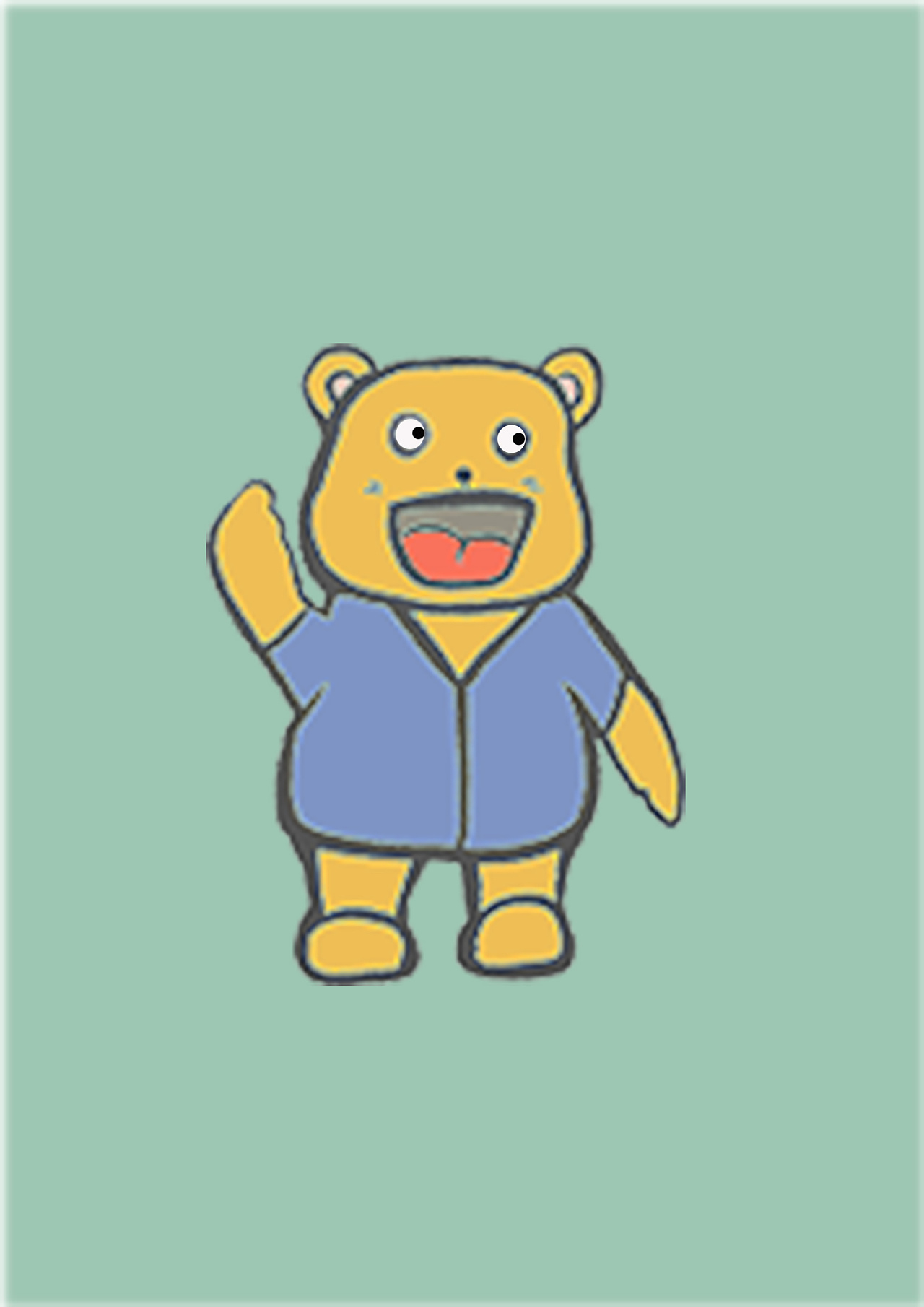 毛笔画了电脑上色的,重在参与.