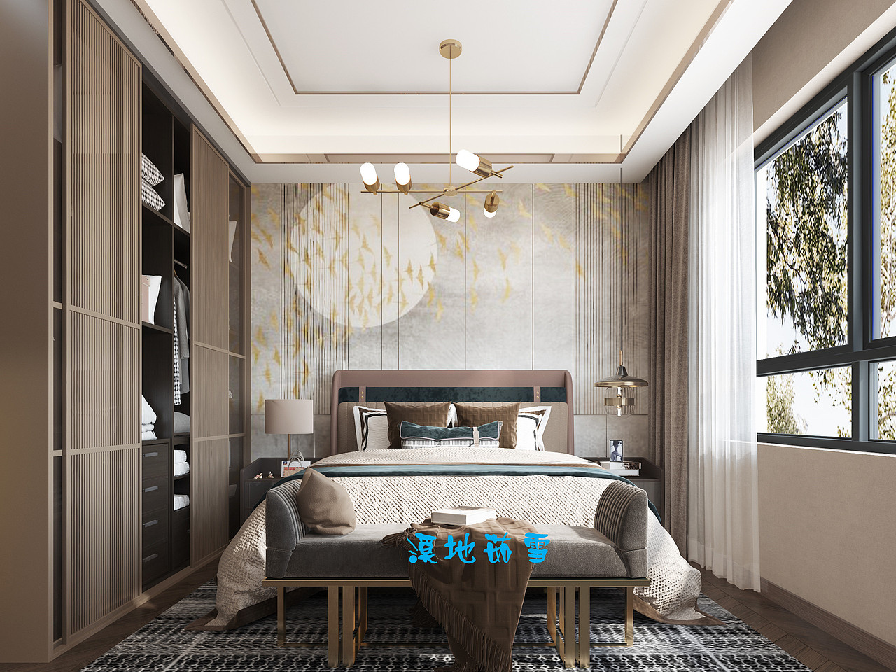 翠谷玉景美式全房