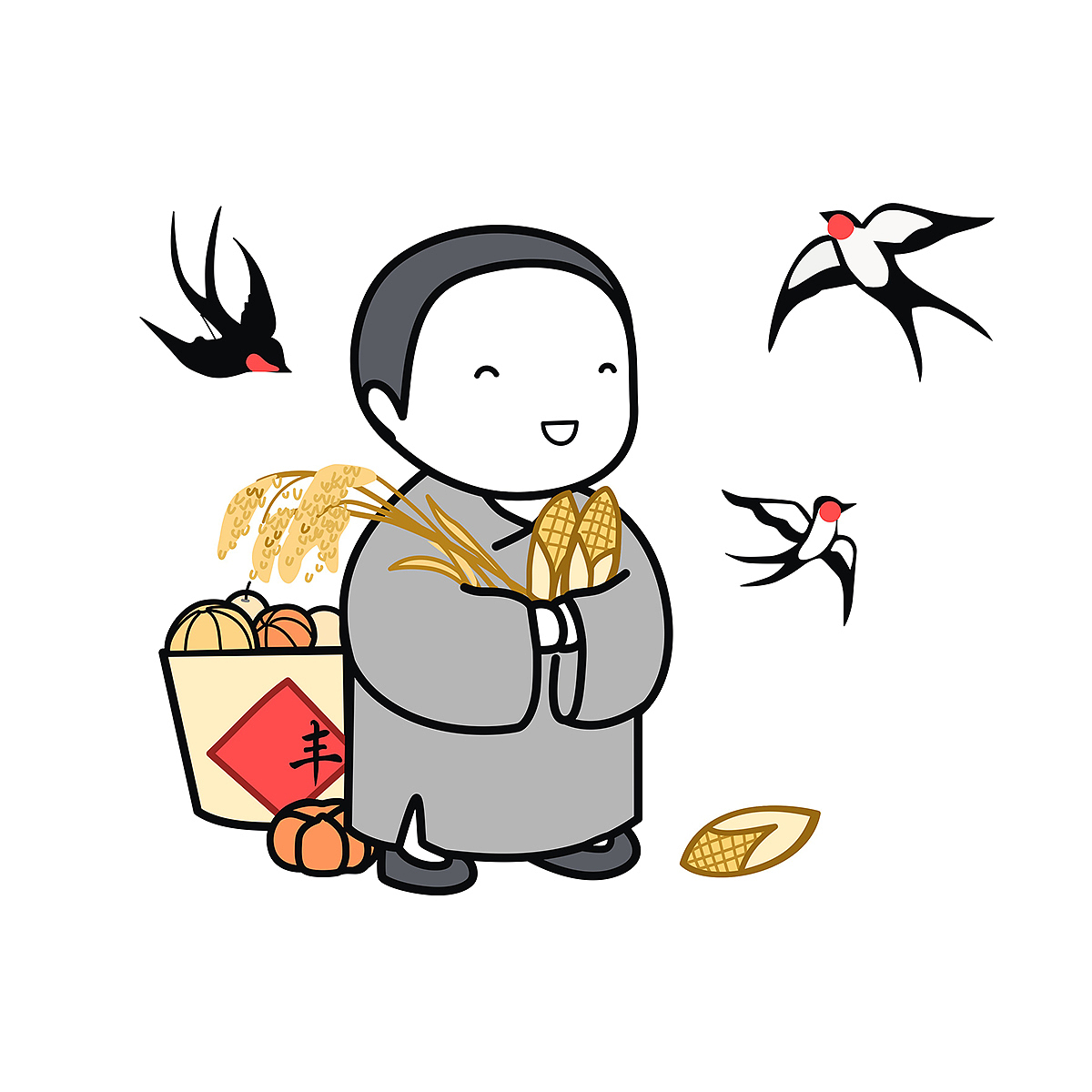 佛系惠二的祝福（圖ZMjcwMTAyNDE2） - 網(wǎng)絡(luò)表情 - 站酷設(shè)計(jì)師善樂生文化原創(chuàng)素材 - 站酷ZCOOL