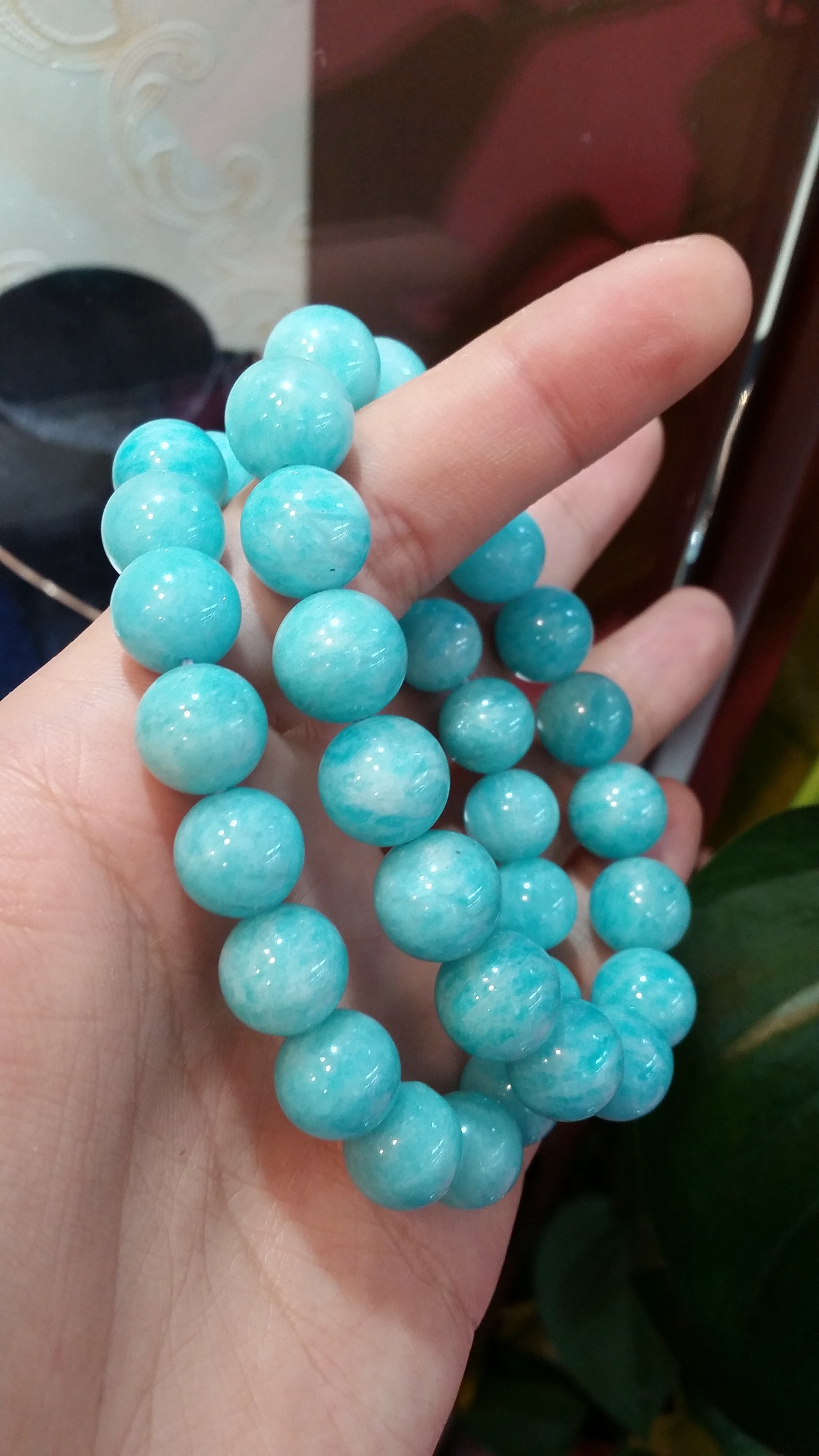 《莫桑比克 天河石》 - 手机拍