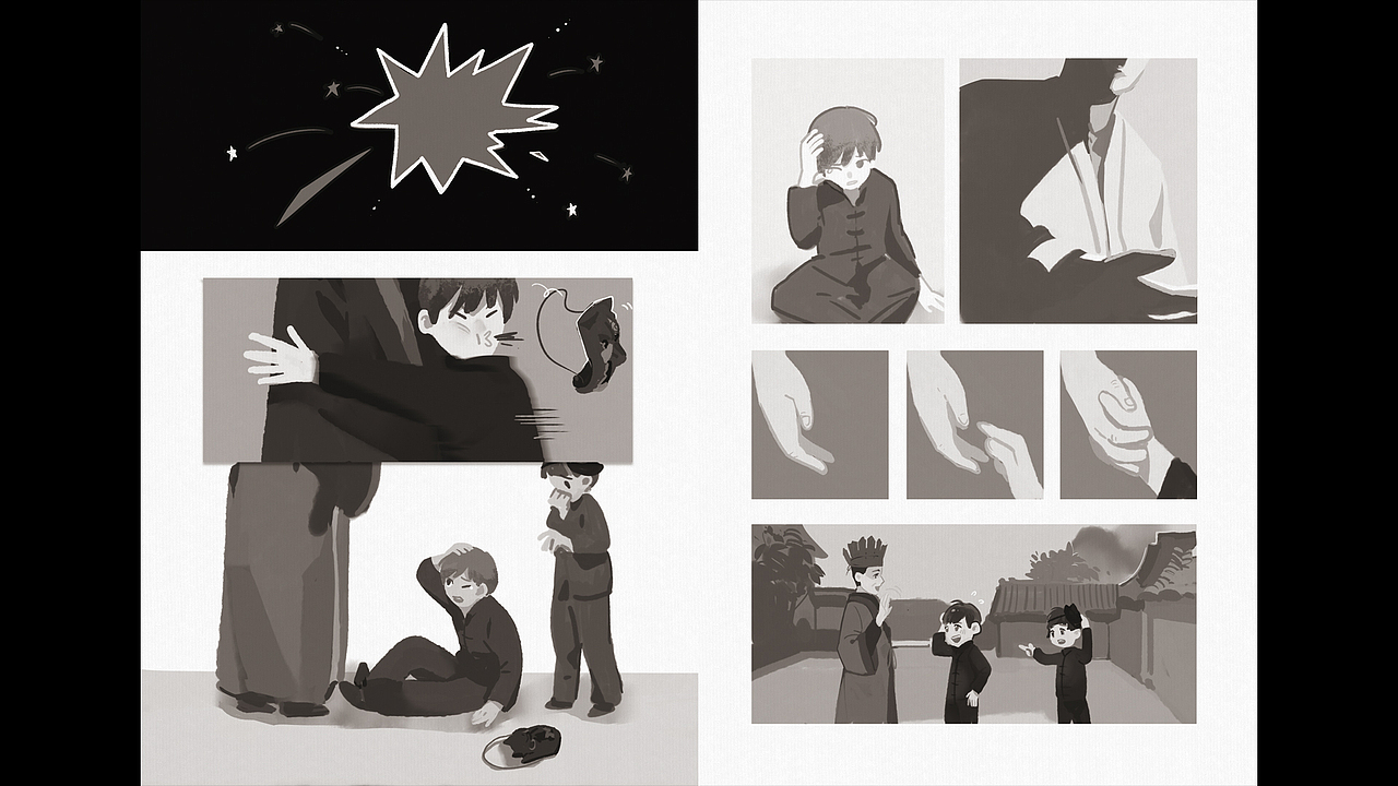 绘本《傩》（图ZMTkyMzg1MTA4） - 绘本 - 站酷设计师KROIN原创素材 - 站酷ZCOOL