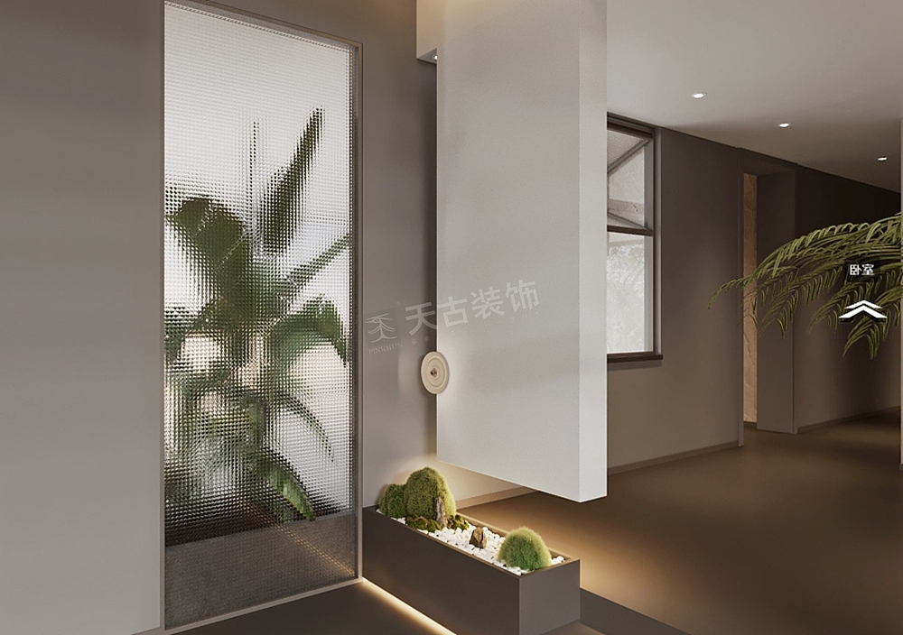 金科绿韵康城装修,错层现代简约风格设计