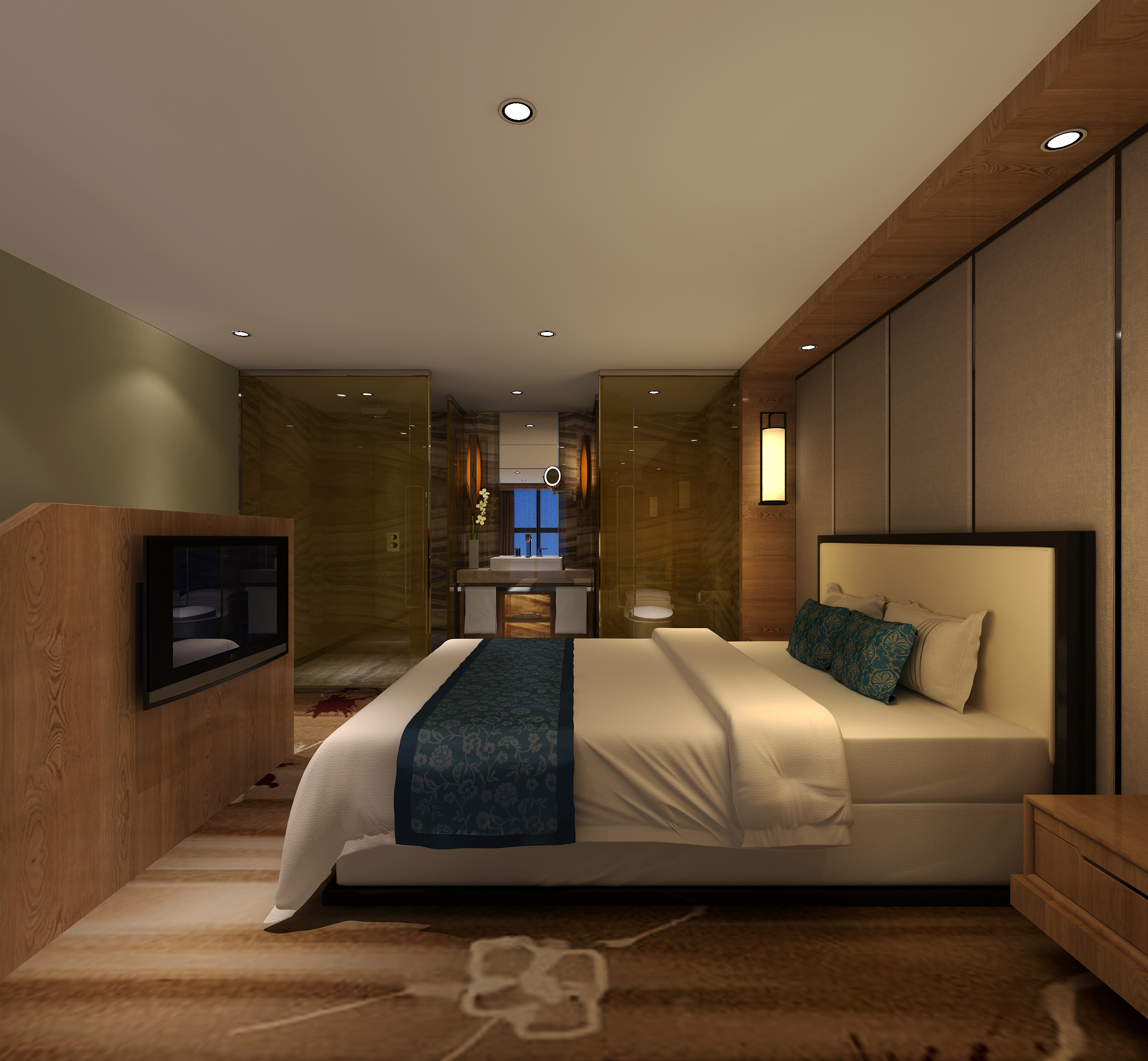 长沙酒店设计—loft复式精品酒店设计