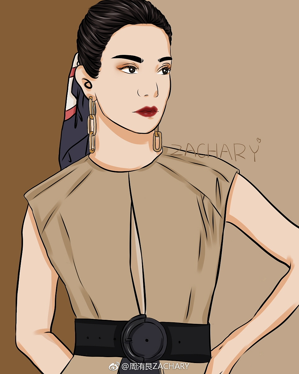 ZACHARY手绘原创插画大合集
