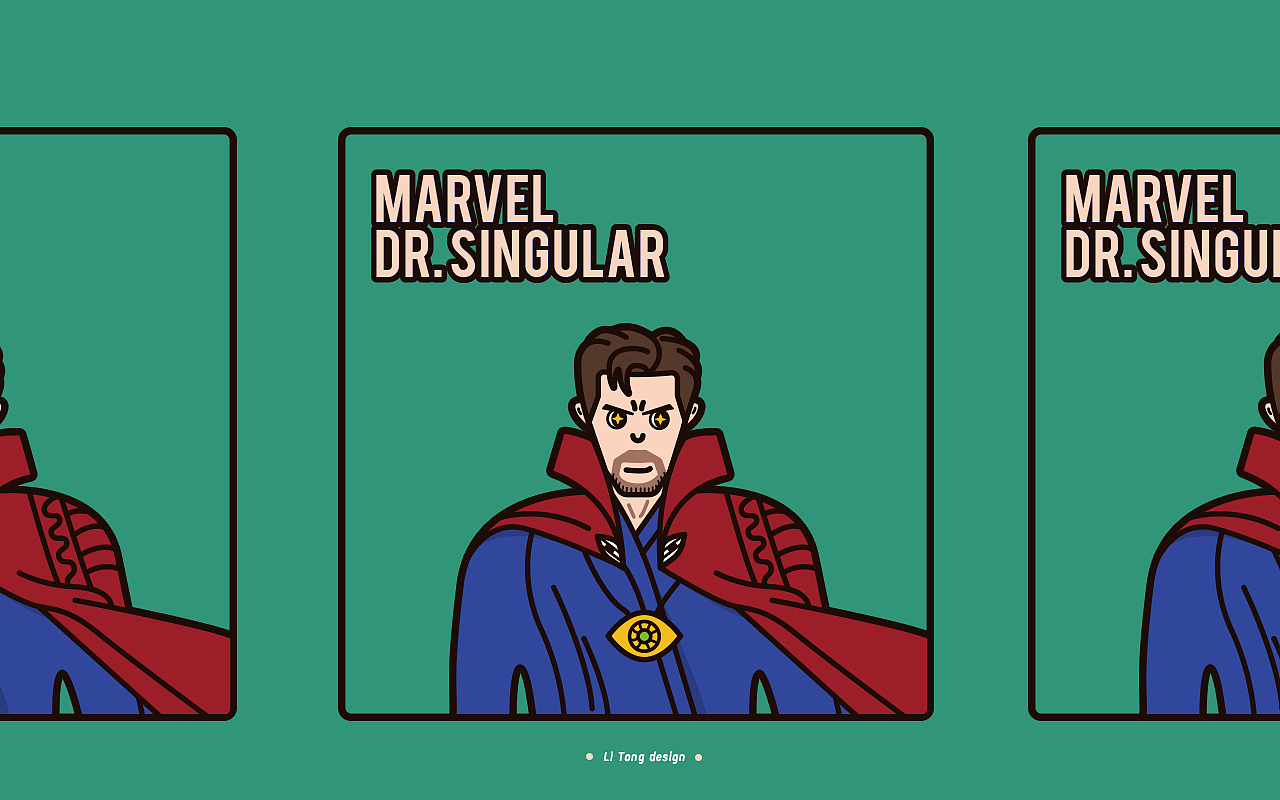 Marvel系列同人插画 | 习作