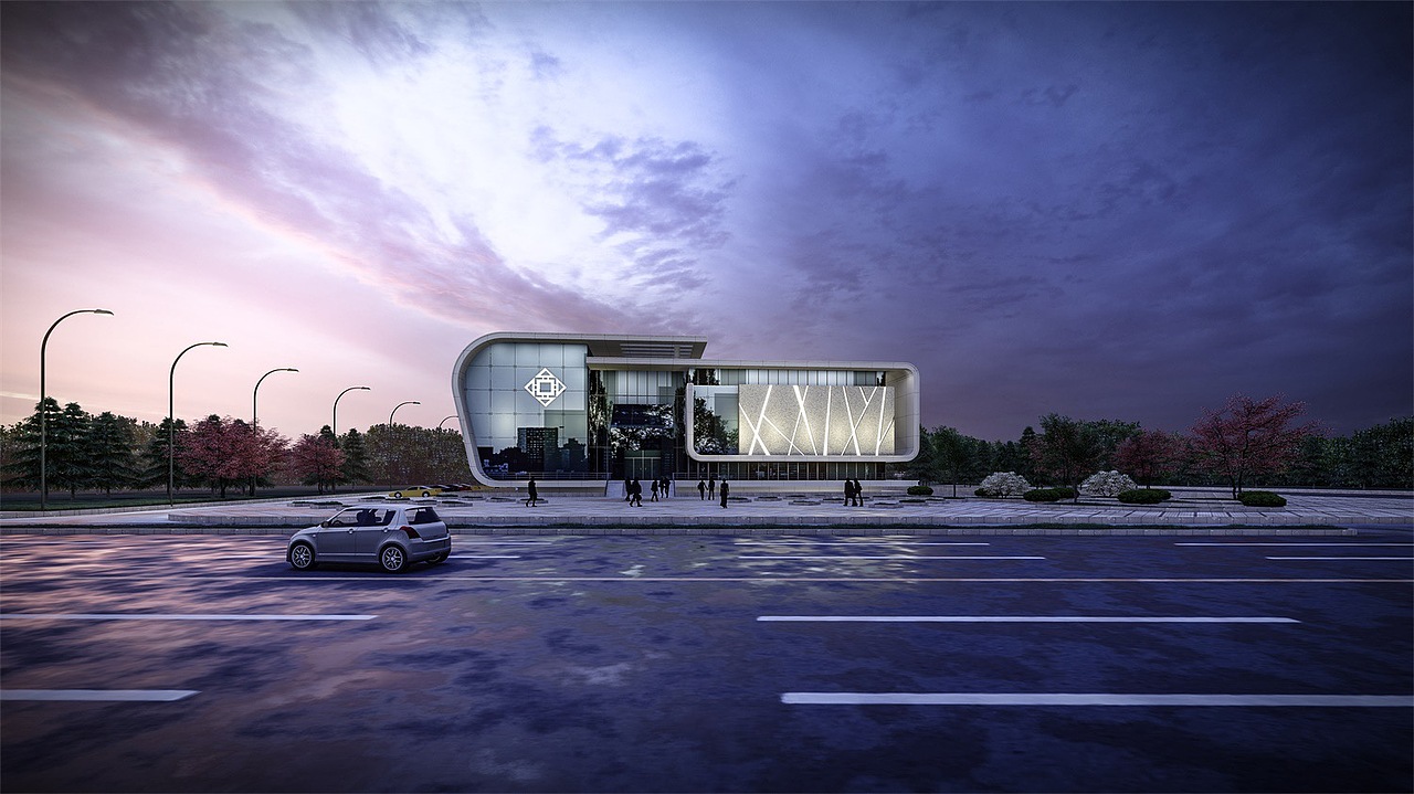 展览馆效果图|空间|建筑设计|毅禾空间_原创作品-站酷zcool