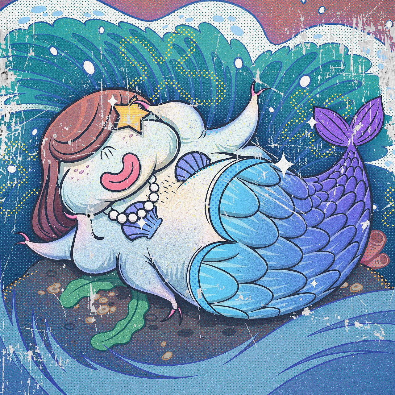 水熊虫小美系列潮流玩具设计