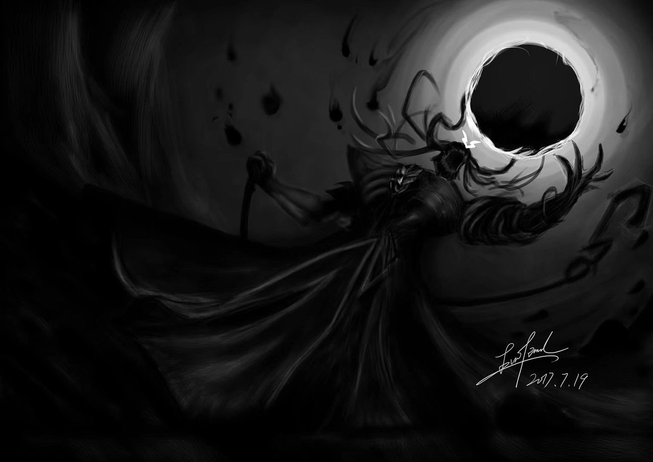 【临摹】典狱长锤石死兆星原画