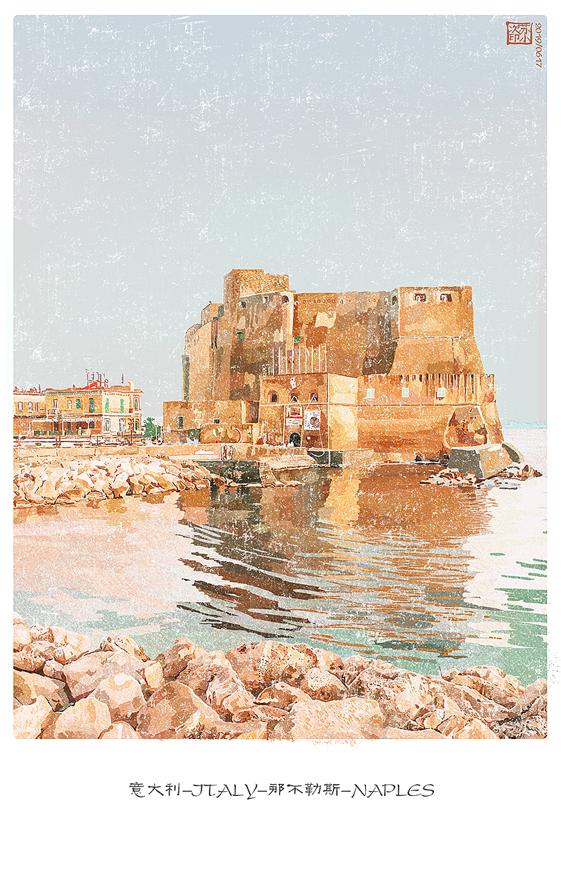 难忘的小镇（合辑）（图ZMTY1NzM1NTQ4） - 艺术插画 - 站酷设计师Hedy苏小次原创素材 - 站酷ZCOOL