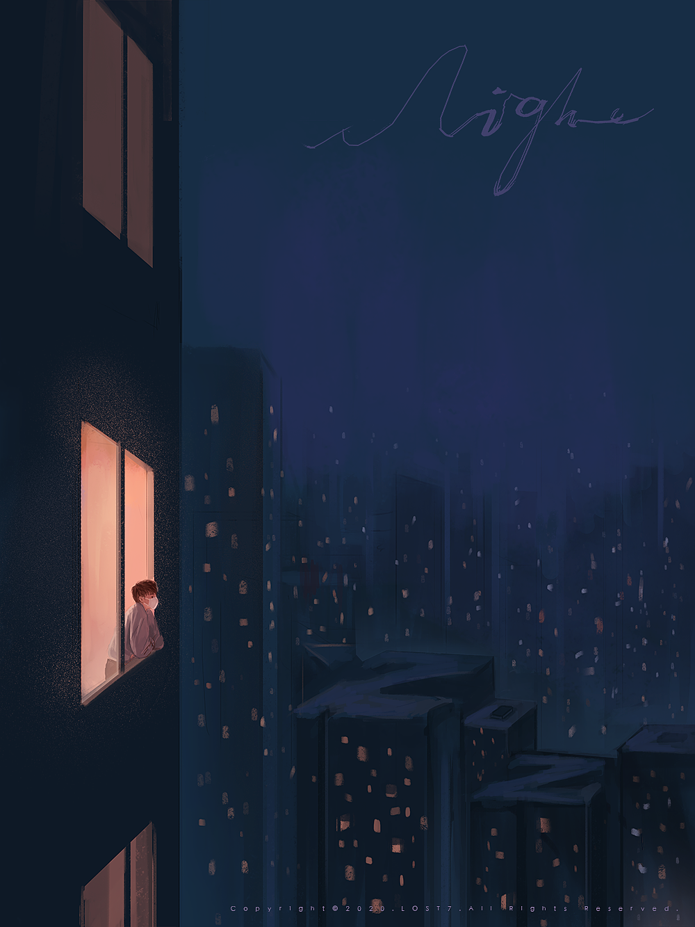 会好起来的（图ZMTk2MzU3MjM2） - 商业插画 - 站酷设计师lost7原创素材 - 站酷ZCOOL