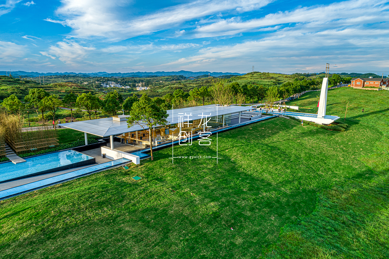 贵州省贵阳市修文苏格兰牧场建筑空间摄影