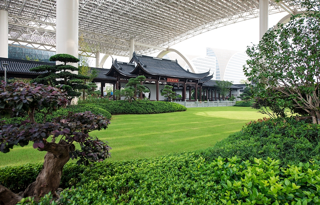 2016年中国G20峰会主会场之“空中花园”