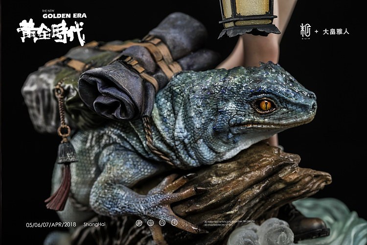 末匠丨《Die-cut 百鬼夜行》涂装完成品