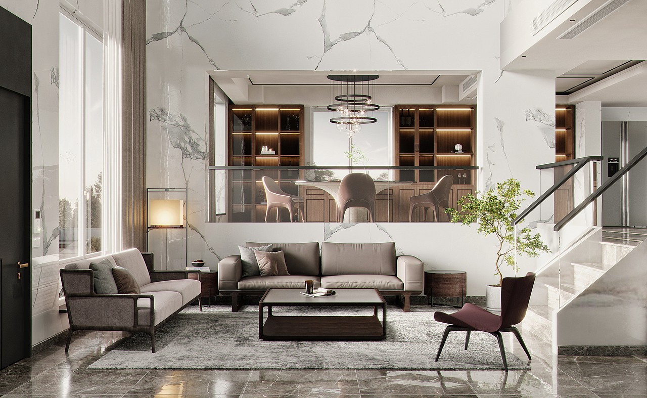 新中式（圖ZMjM2MTM2NzA4） - 家裝設(shè)計(jì) - 站酷設(shè)計(jì)師委屈哥原創(chuàng)素材 - 站酷ZCOOL