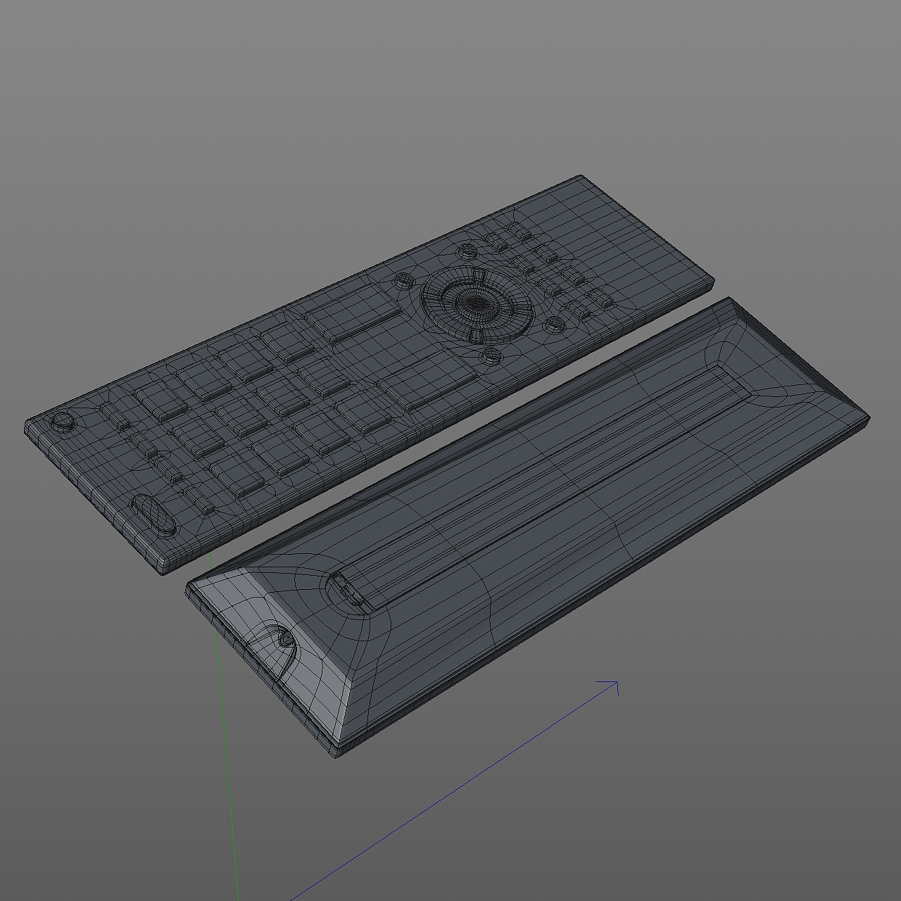 一则遥控器产品渲染（图ZMTU3NjgyMDQw） - 场景 - 站酷设计师Ralph_liu原创素材 - 站酷ZCOOL