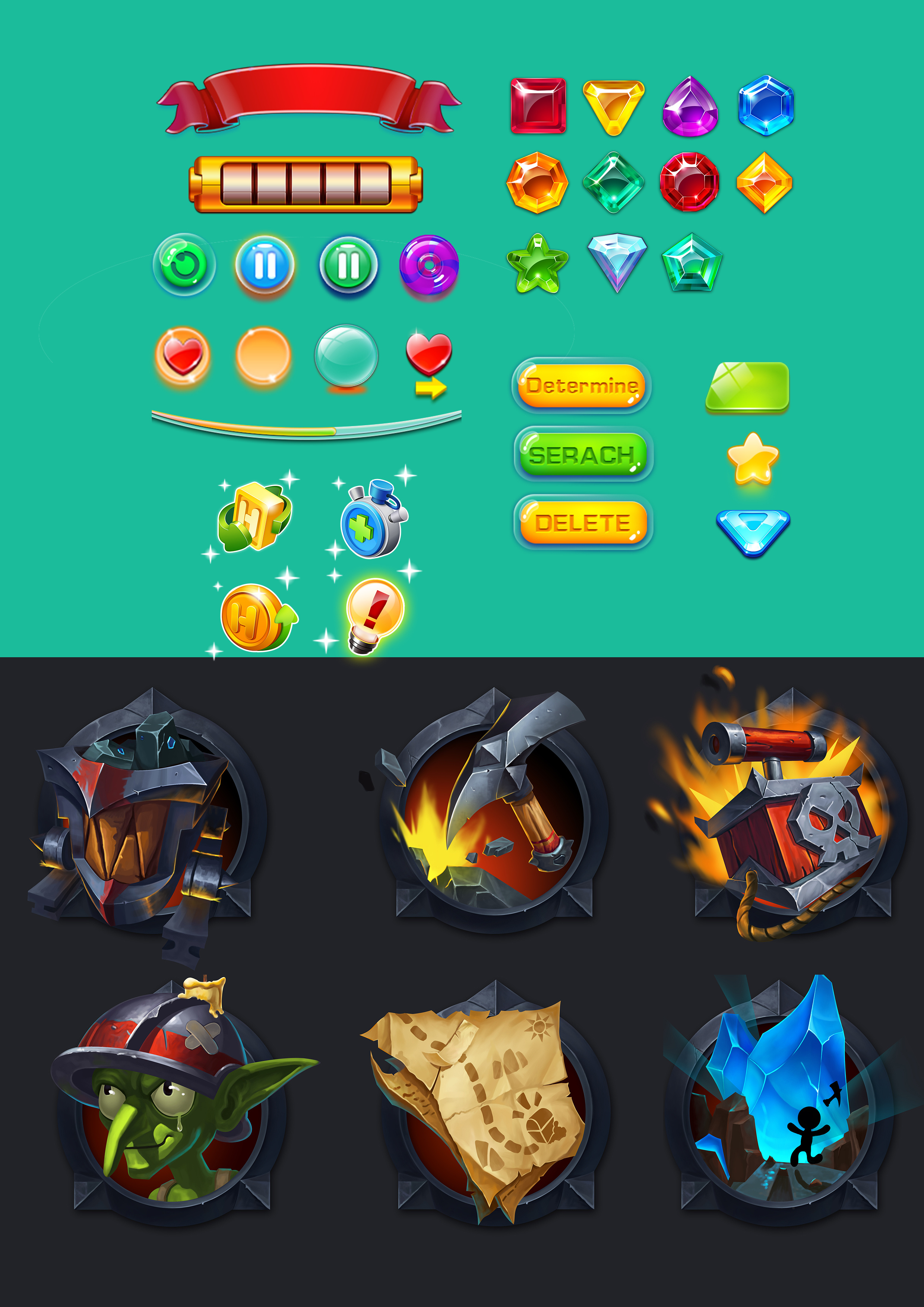 练习|ui|游戏ui|gazi521gazi - 原创作品 - 站酷 (zcool)