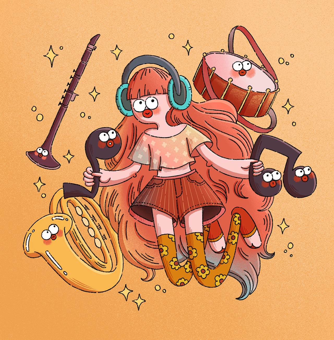 于是我画了81个脑洞[billd奔跑]（图ZMjU1MjgyMzk2） - 商业插画 - 站酷设计师油菜豚Aries原创素材 - 站酷ZCOOL