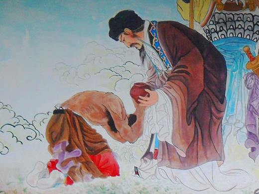 《七擒孟获》 历史故事墙绘作品