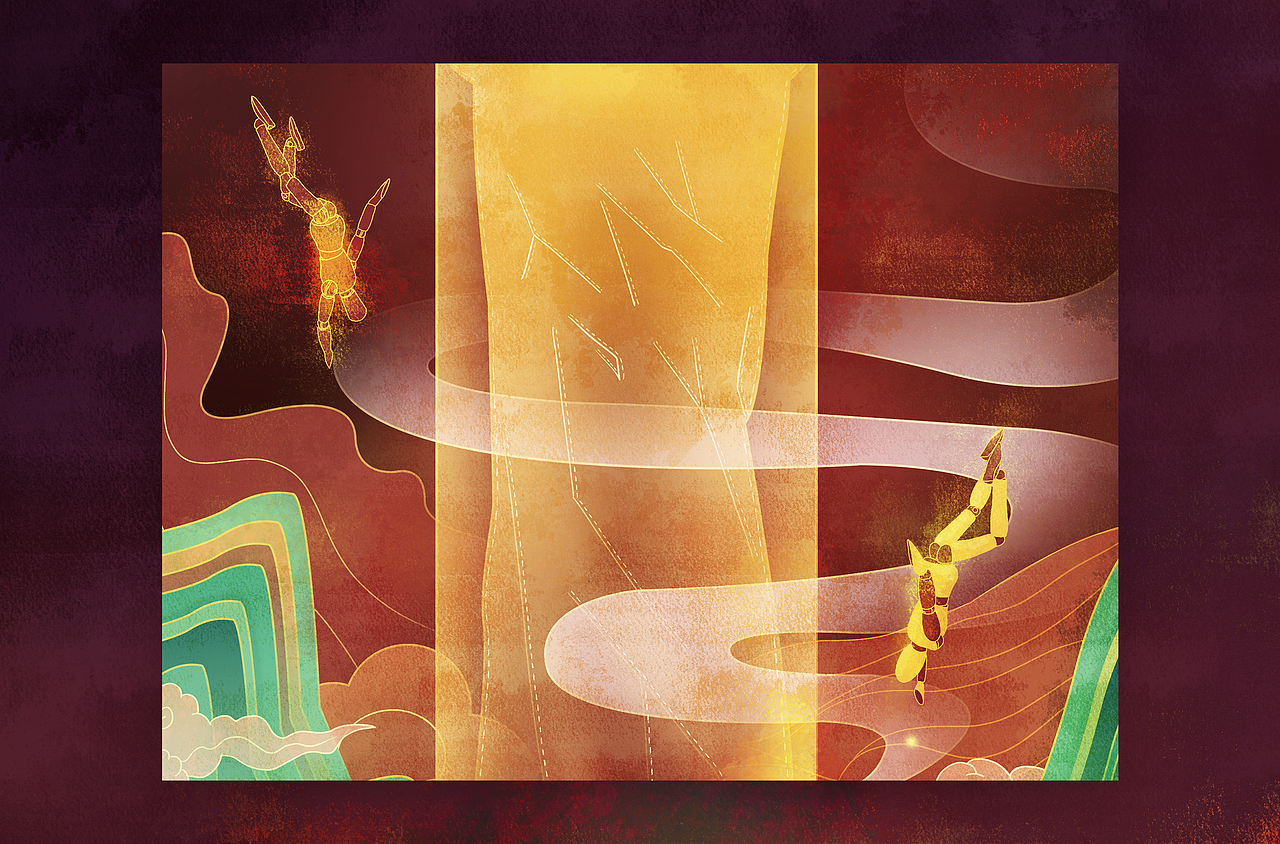 寄生者（图ZMjE2NjI4OTE2） - 商业插画 - 站酷设计师yuetyee原创素材 - 站酷ZCOOL