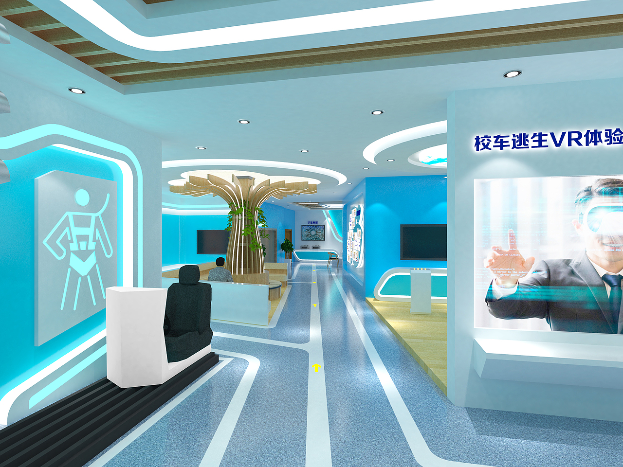 安全教育体验中心（图ZMTAyODQ1Mzc2） - 其他三维 - 站酷设计师记忆如风原创素材 - 站酷ZCOOL